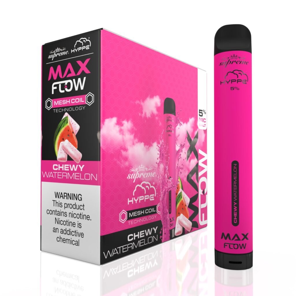 Hyppe-Max-Flow-Chewy-Watermelon Hyppe Max Flow Chewy Watermelon Disposable Vape