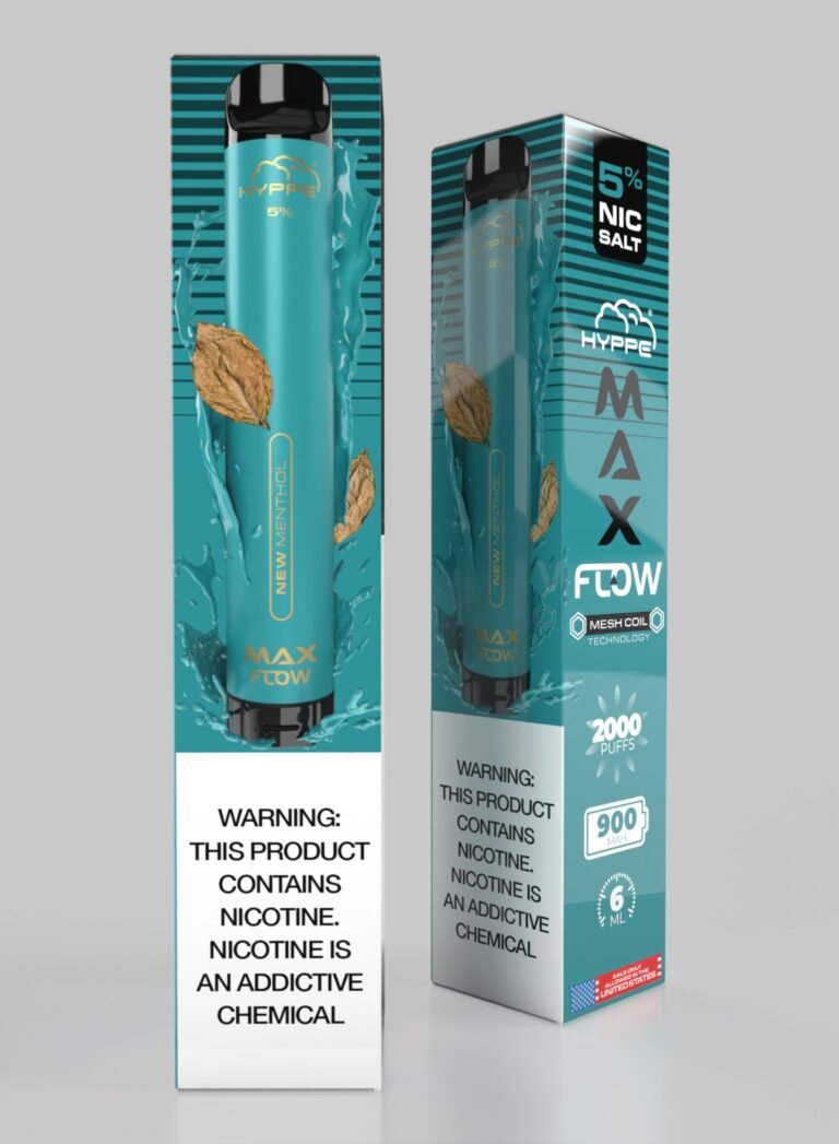 Hyppe-max-flow-new-menthol Hyppe Max Flow New Menthol Disposable Vape